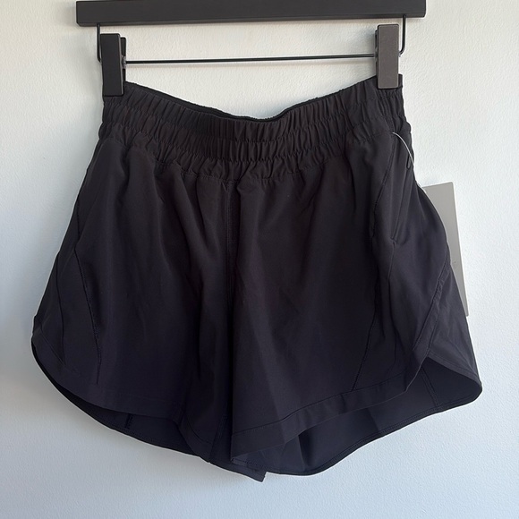 Track That Mid-Rise Lined Short 5" In Black - Picture 4 of 9